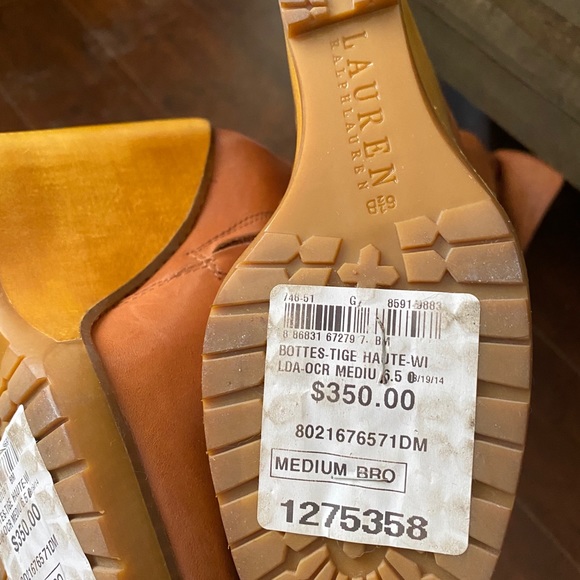 Ralph Lauren Wedge Boots - Picture 3 of 8